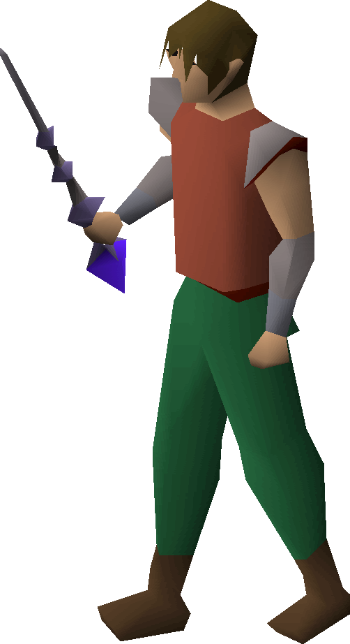 OSRS character wielding the Kodai Wand
